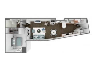 A2 Floor plan layout