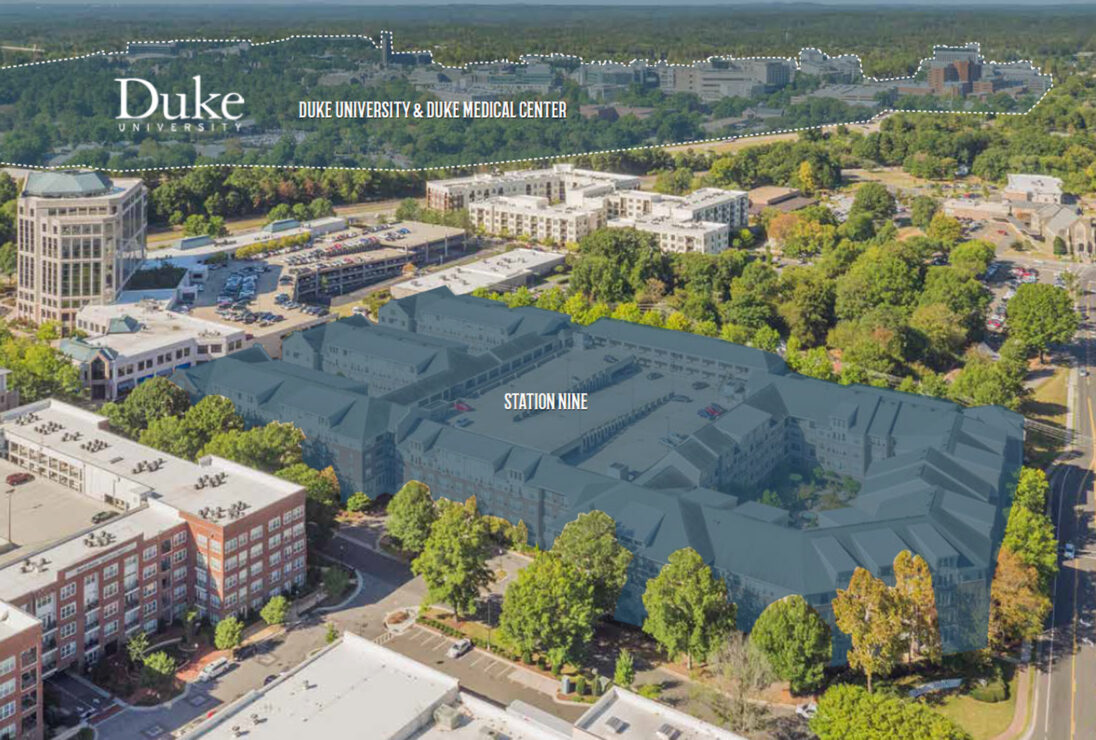 aerial view of station nine