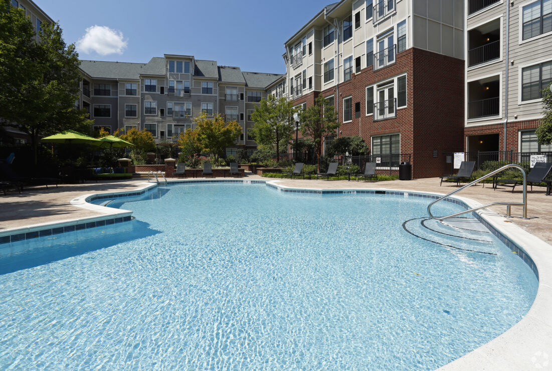 resort style pool